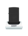 Zippo up. Matte black