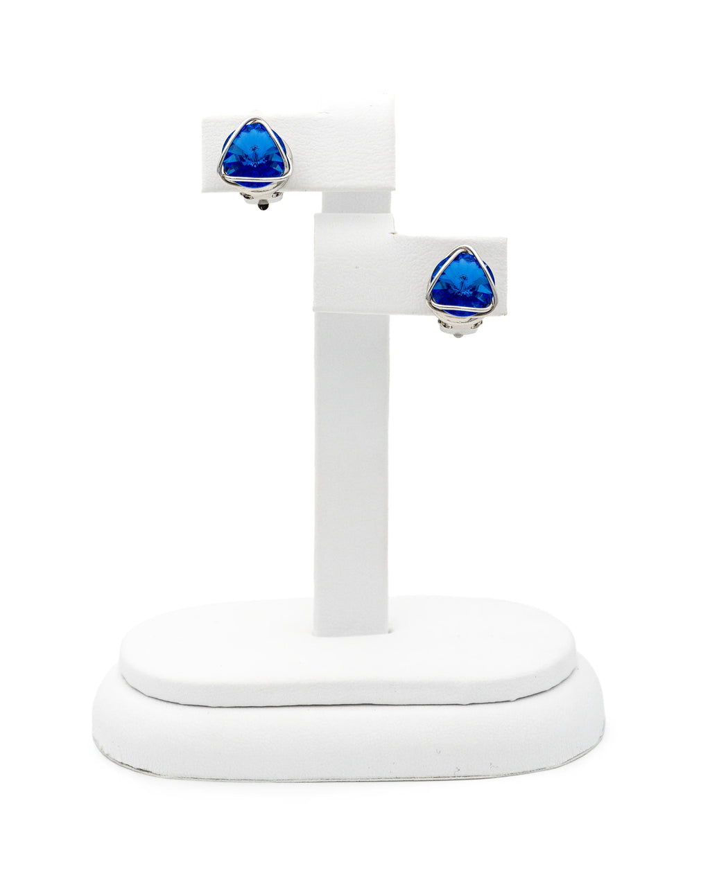 Malú minđuše Clips P - sapphire