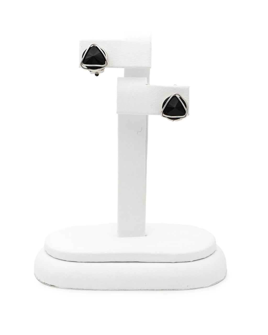 Malú minđuše Clips P - crne